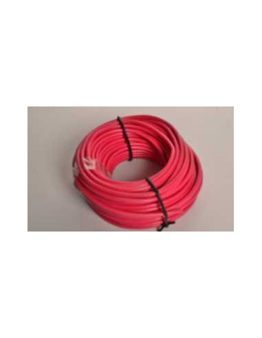 Cable Monoconductor 25mm Rojo