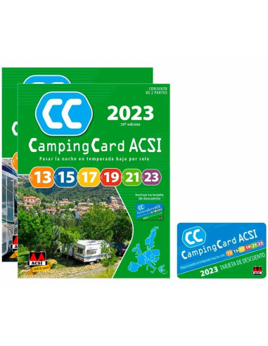 Acampar a buen precio con la guía CampingCard ACSI. Ahorre hasta un 60% en sus alojamientos durante la temporada baja