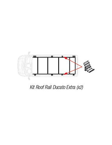 Kit Roof Rail Ducato Extra